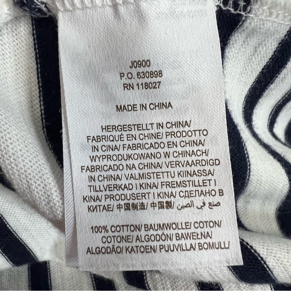 Boden Faye Rainbow Stripe Jersey T-Shirt Dress Size 10 - Picture 8 of 8